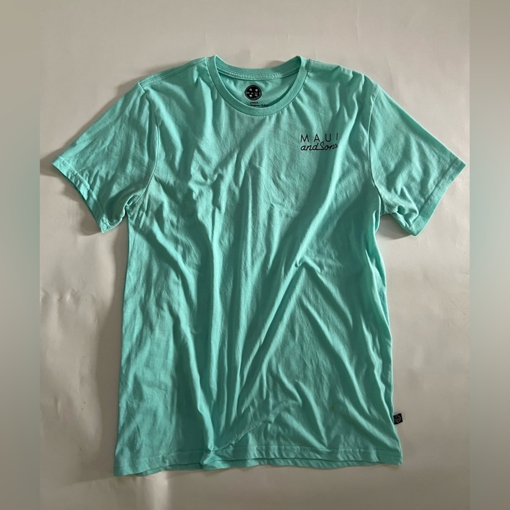 MAUI & SONS Surf Tee - blue - Large